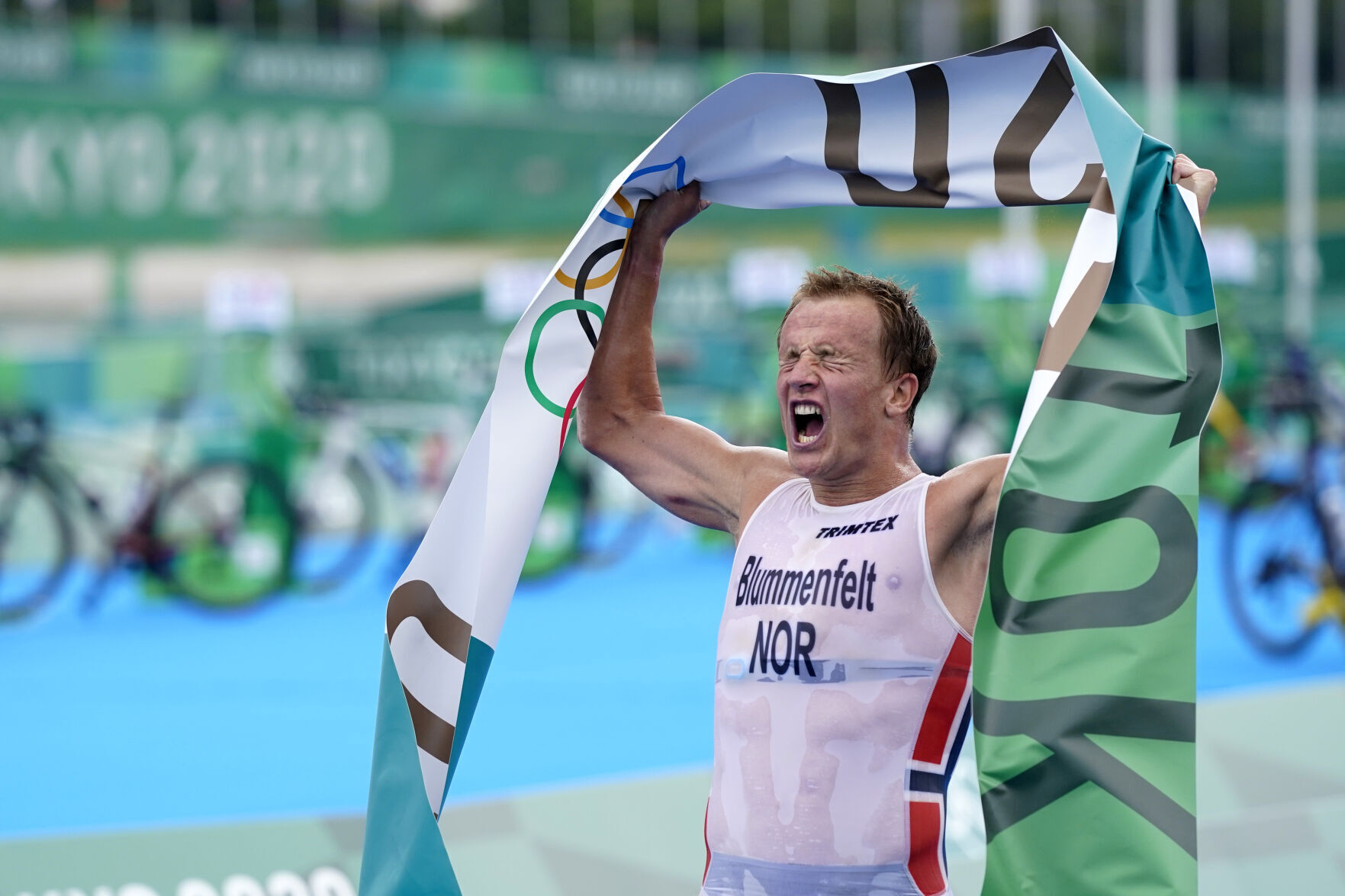APTOPIX Tokyo Olympics Triathlon